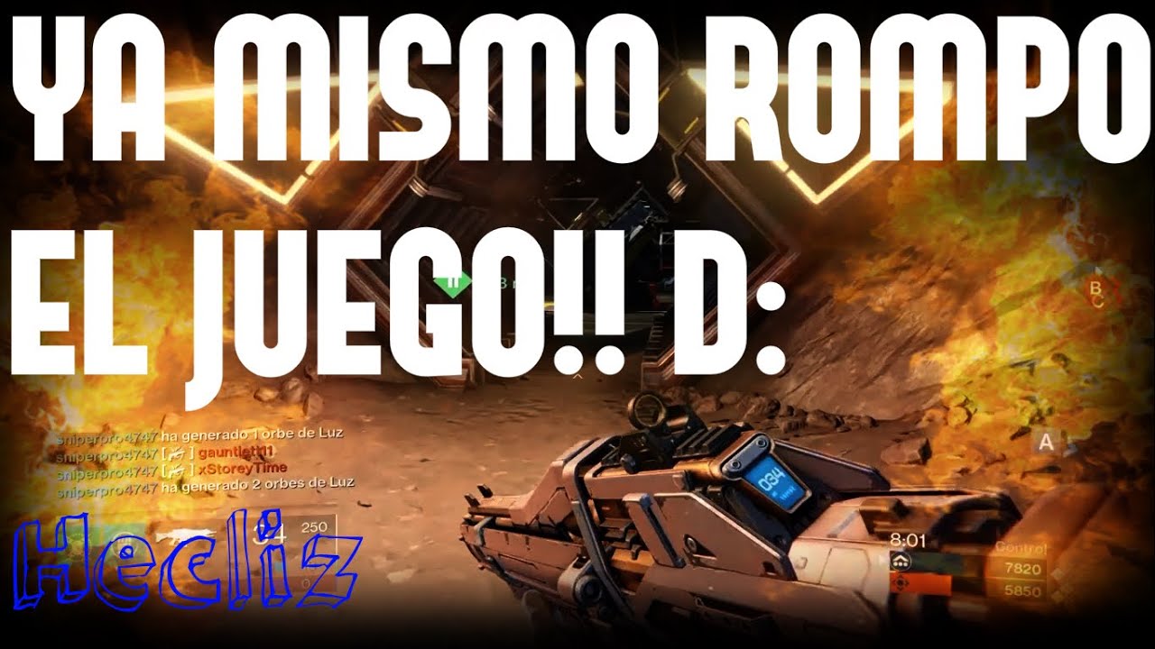 ESTE JUEGO ME SACA DE LAS PELOTAS DestinyHecliz YouTube