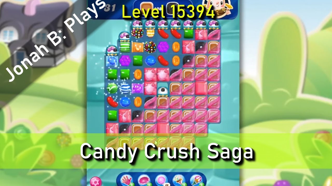 Candy Crush Saga Level 15394 - YouTube