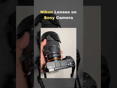 Nikon Lens On Sony Camera K F Lens Adapter Nikon G To Sony E Mount Adapter 
