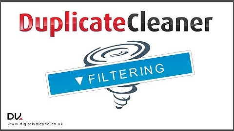 Filtering the Duplicate File list with Duplicate Cleaner Pro 5