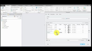 Customize Part Templates for Easy Editing In Title Block Format in Creo 5 0