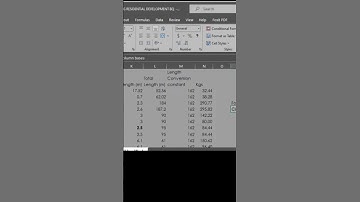 Simple Bills of Quantities Computation Using Excel Shortcuts #excel #shortsfeed