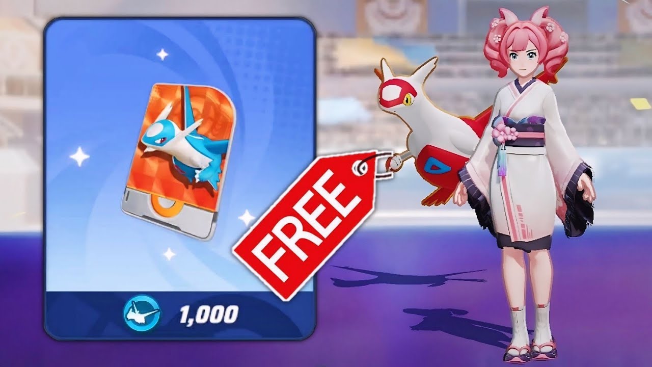 Get your Free Latios & Latias License at the Anniversary Event - Pokémon Unite