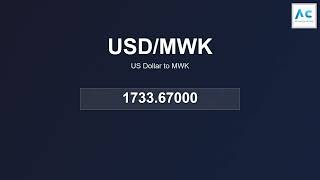 USD to MWK Today   US Dollar vs MWK   15 October 2025   USD Stable ➡ MWK Stable