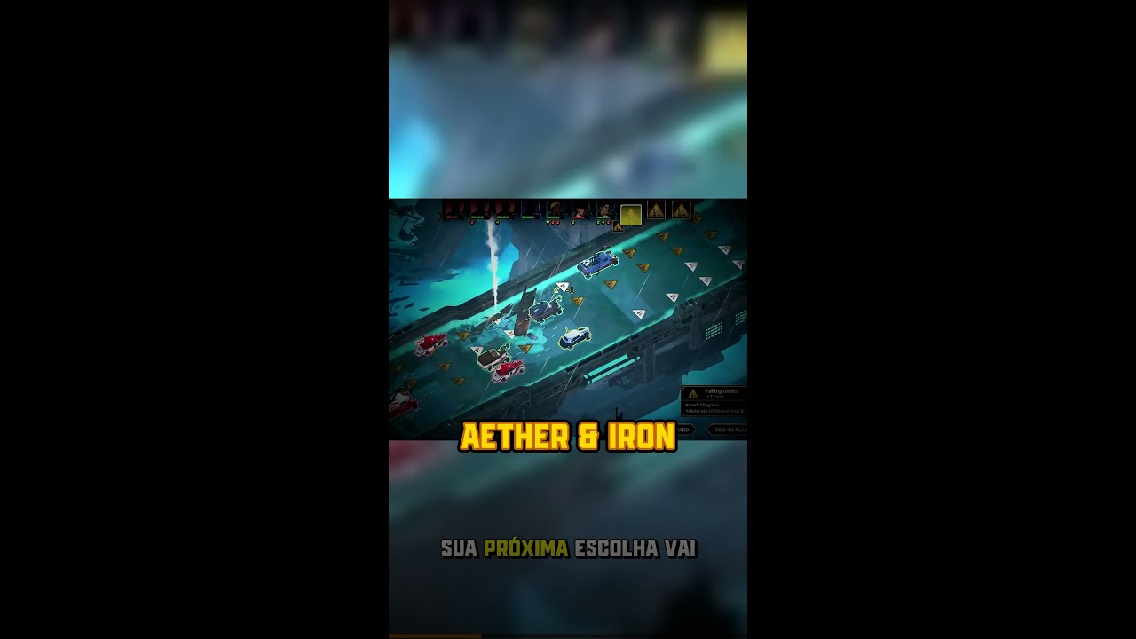Aether & Iron - quando a cidade flutua, seus segredos ficam ainda mais pesados