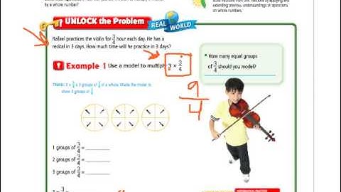 Go Math 8.3 Multiply a Fraction by a Whole Number Using Models