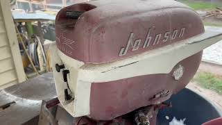 Restore #116 1957 Johnson 15 HP First Run After 60+ Years
