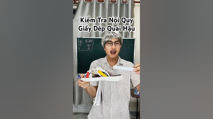 Khi lớp tôi bị kiểm tra nội quy giầy dép quai hậu kiểu :)) #anhmoney #hocsinh #shorts di hoc sinh