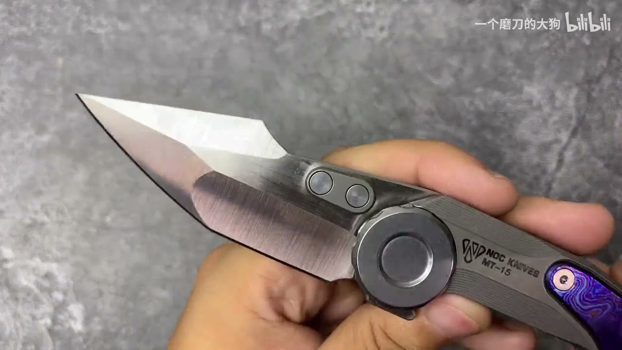 noc最新款mt 15 采用目前可以说是保持性能最好的一款钢材cpm s125v Noc KNIVES mt-15 cpm-s125v