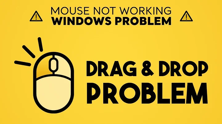 Drag and Drop Mouse Problem | Windows Problem (Windows 7/8.1/10) | 2019