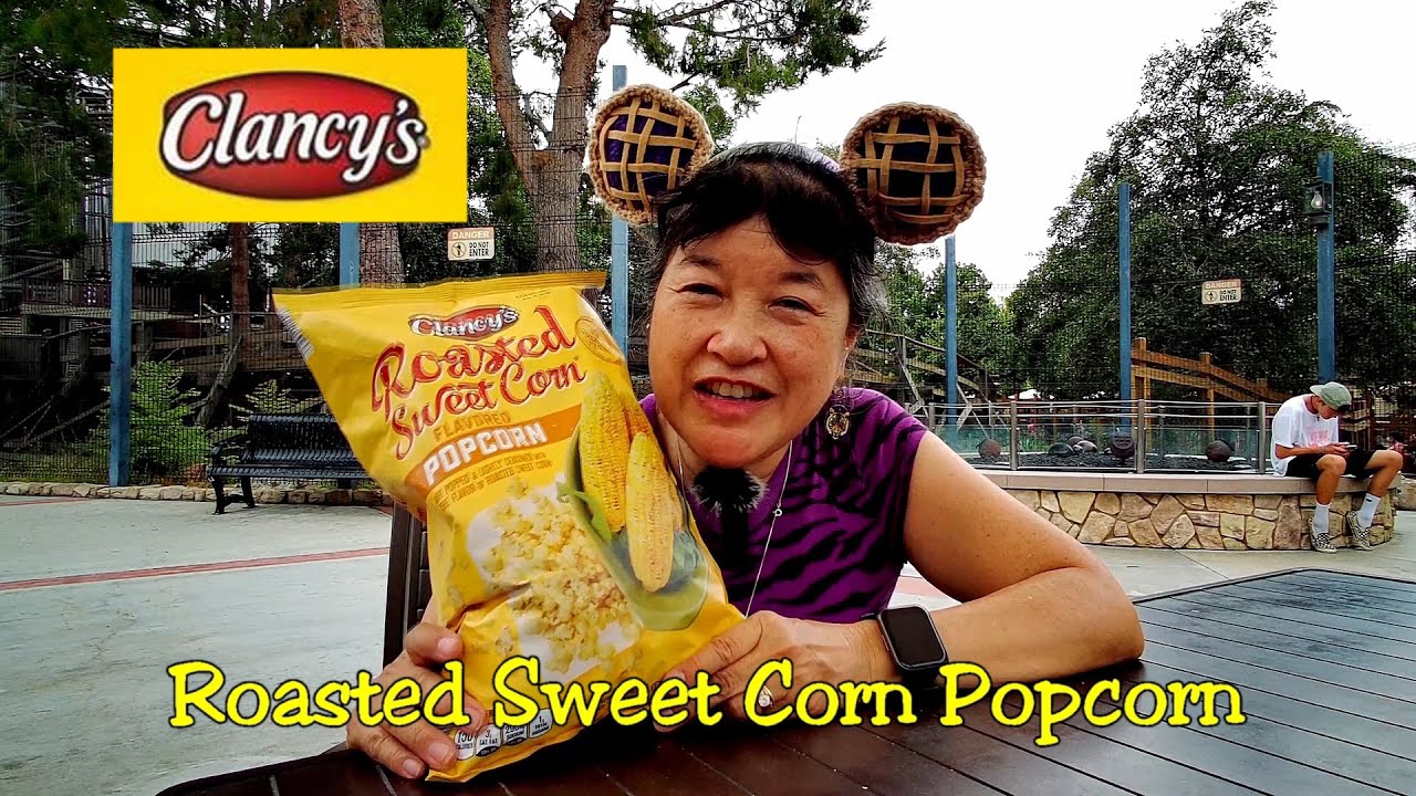 Clancy's Roasted Sweet Corn Flavored Popcorn 2021SummerSnackage 