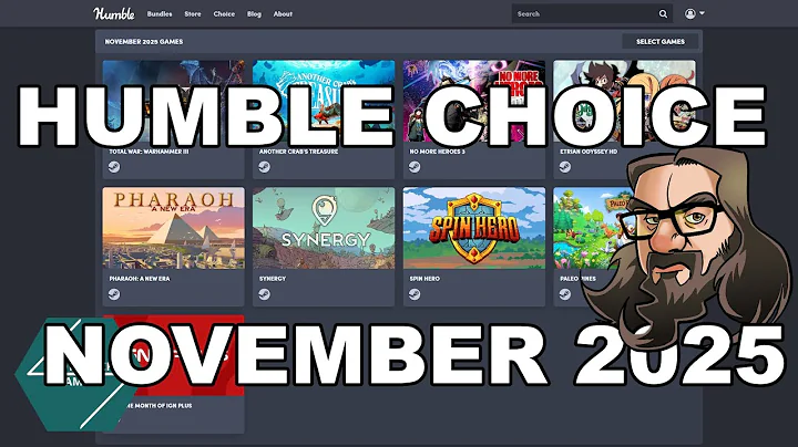 Humble Choice November 2025 - A bit meh?  At least we have Aggro Crab!