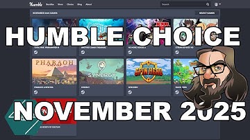 Humble Choice November 2025 - A bit meh?  At least we have Aggro Crab!