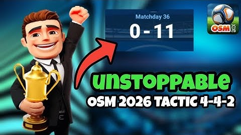 BEST OSM 2026 Tactic! ⚽️ | Online Soccer Manager 2026 Best Tactics - 442 OSM Meta Tactic