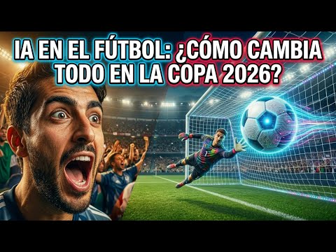 Video 37. IA en el fútbol:¿Cómo cambia todo en la copa 2026?