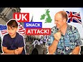 Part 3: American Father & Son Try MORE British Snacks for the First Time