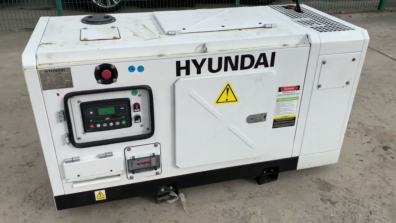 2023 Hyundai DHY18COM 18KVA Diesel Generator