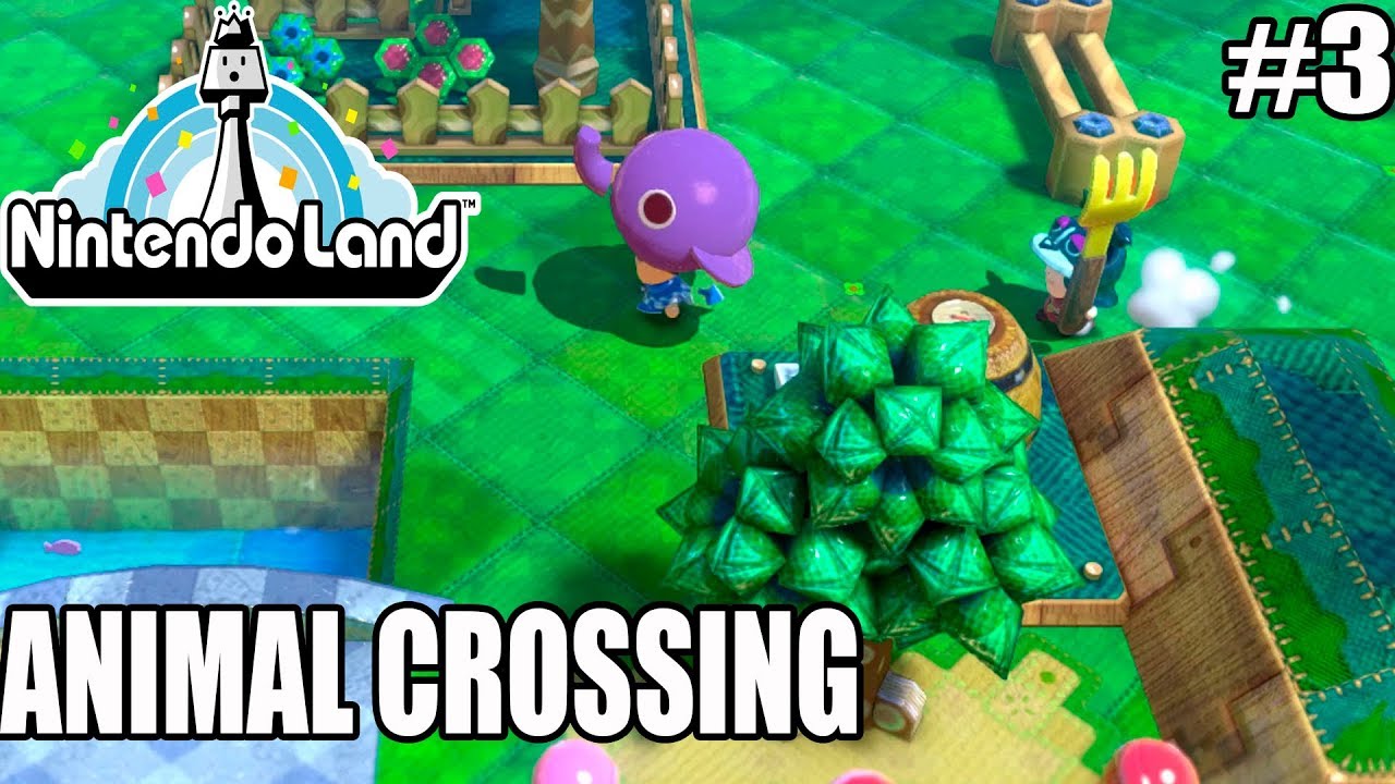 Nintendo Land Wii U ANIMAL CROSSING parte 3 YouTube