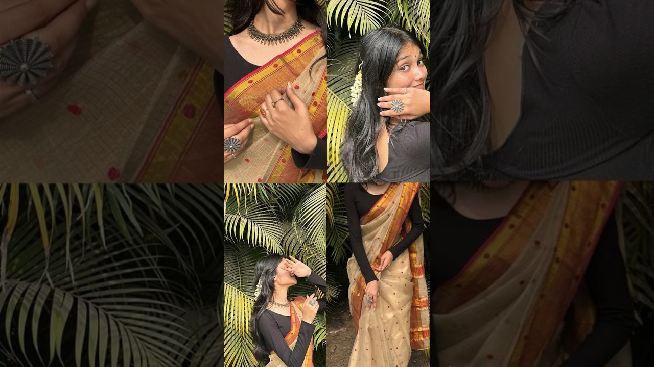 Saree Insta Story ideas 