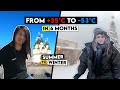 WINTER IS BACK IN THE COLDEST CITY IN THE WORLD | Biggest temperature drop YAKUTSK - Yakutia