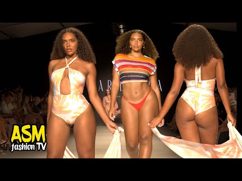 [4k60] Amber Keaton in SLOW MOTION | Miami Swim Week | Destination Columbia | Powered by Paraiso