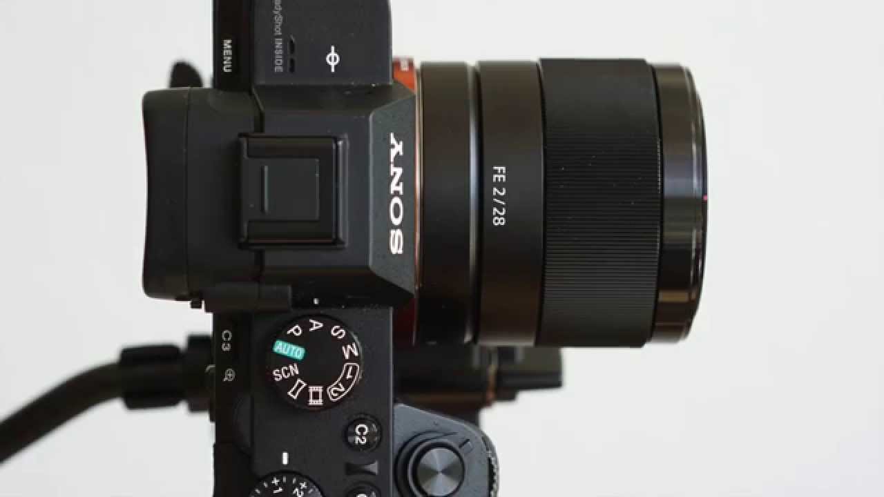 Sony A7 II with 28mm F2 lens + Converter YouTube