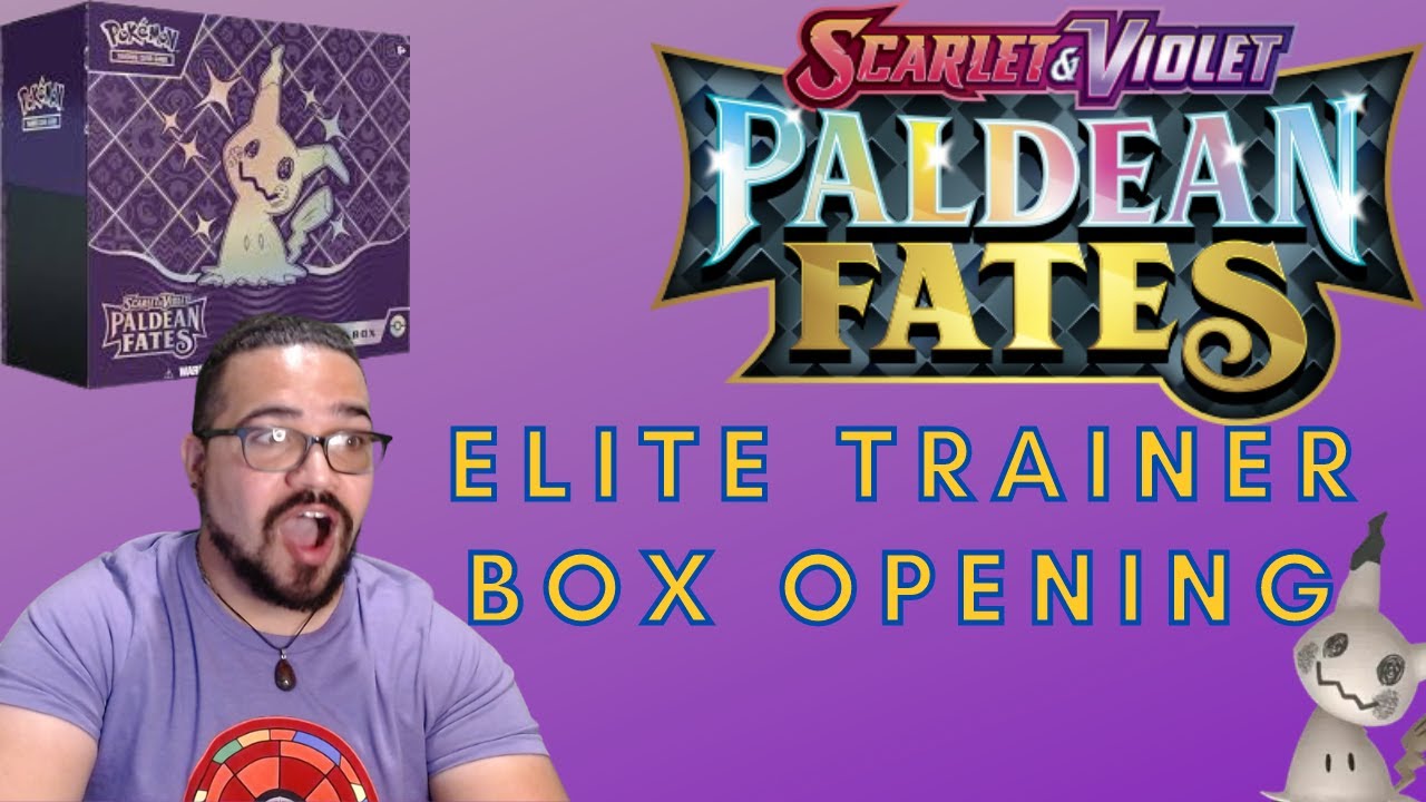 Pokemon Paldean Fates Elite Trainer Box Opening!