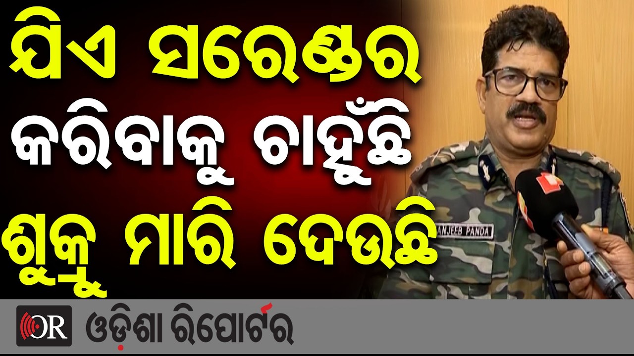 ଯିଏ ସରେଣ୍ଡର କରିବାକୁ ଚାହୁଁଛି ଶୁକ୍ର ମାରି ଦେଉଛି | Odisha Reporter