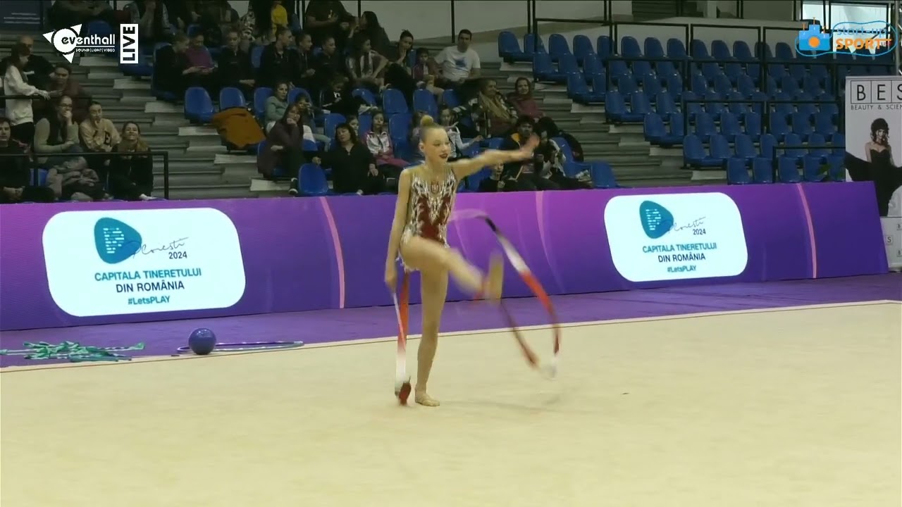 NIKOLIC Masa GF  of Serbia #FIG 23rd Irina Deleanu R Gym CupJuniors   RGI Ribbon Final