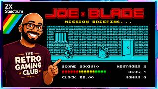 Joe Blade (ZX Spectrum) Review | The Classic 8-Bit Spy Adventure from Players screenshot 5