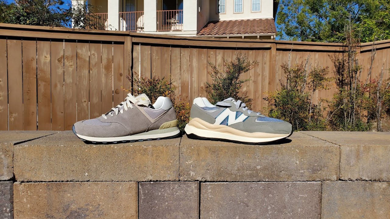 Tranvía Reparación posible Drama New Balance 574 vs New Balance 57/40 Sizing, Comfort, and Quality  Comparison! - YouTube