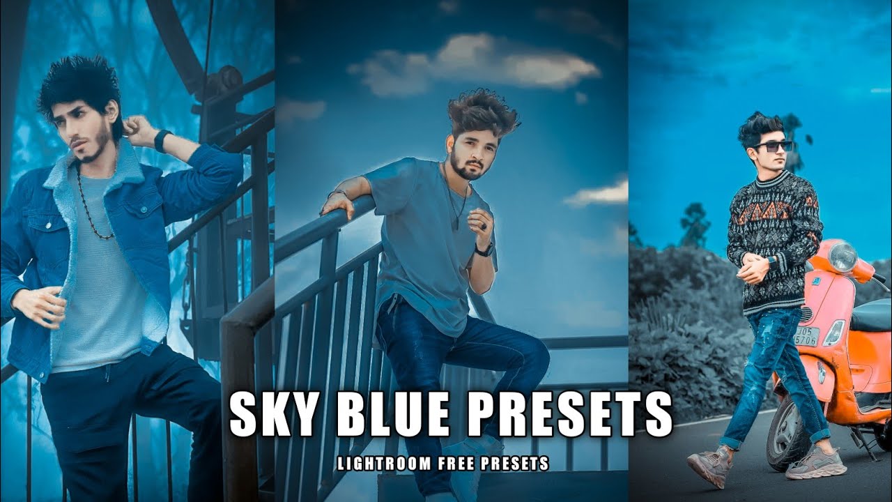 Lightroom Mobile Preset | Sky Blue Presets | Lr Preset Editing Tutorial