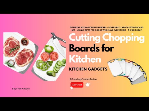Cutting Chopping Boards for Kitchen Review