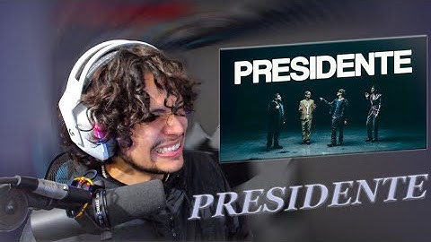 Thumbnail of REACCIONANDO A PRESIDENTE - GABITO BALLESTEROS, NATANAEL CANO, LUIS R, NETON VEGA //