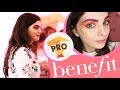 ЧТО СО МНОЙ СДЕЛАЛИ? Супер макияж от Benefit! + Конкурс на косметику Бенефит 💖