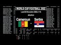 Cameroun  serbie  analyse stats et pronostics world cup football 2022