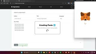 Enigma Paste: Secure and Decentralized Pastebin | Privacy, Collaboration, and Web3 Integration