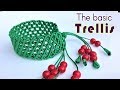 Macrame bracelet tutorial- The basic trellis pattern - Simple but pretty idea craft