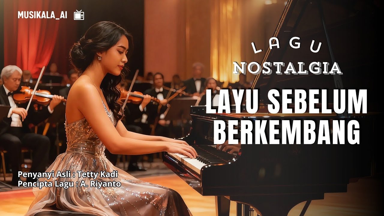 Layu Sebelum Berkembang – Tetty Kadi 🌸 Versi Orchestra Classic Bikin Kenangan Makin Dramatis | Cover