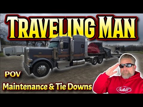 Flatbed Load Securement Most People Never See (POV Trucking)