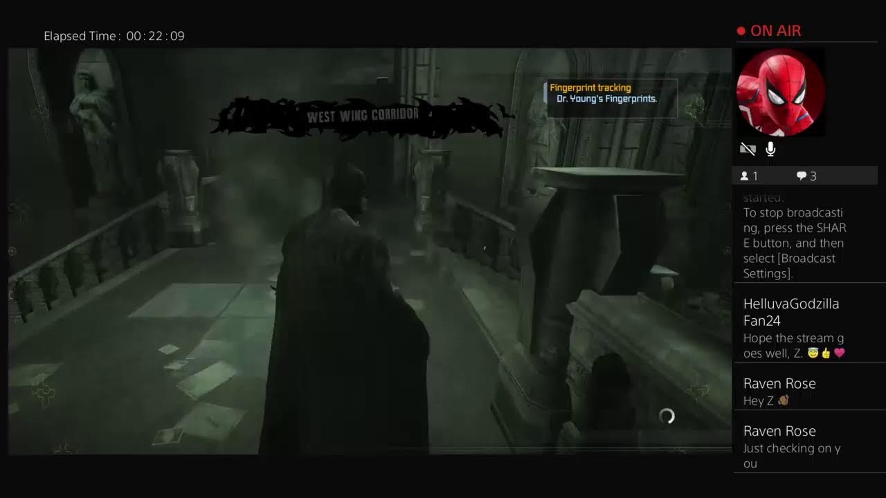 Batman Arkham Asylum (Livestream) Part 4 I hate glitches