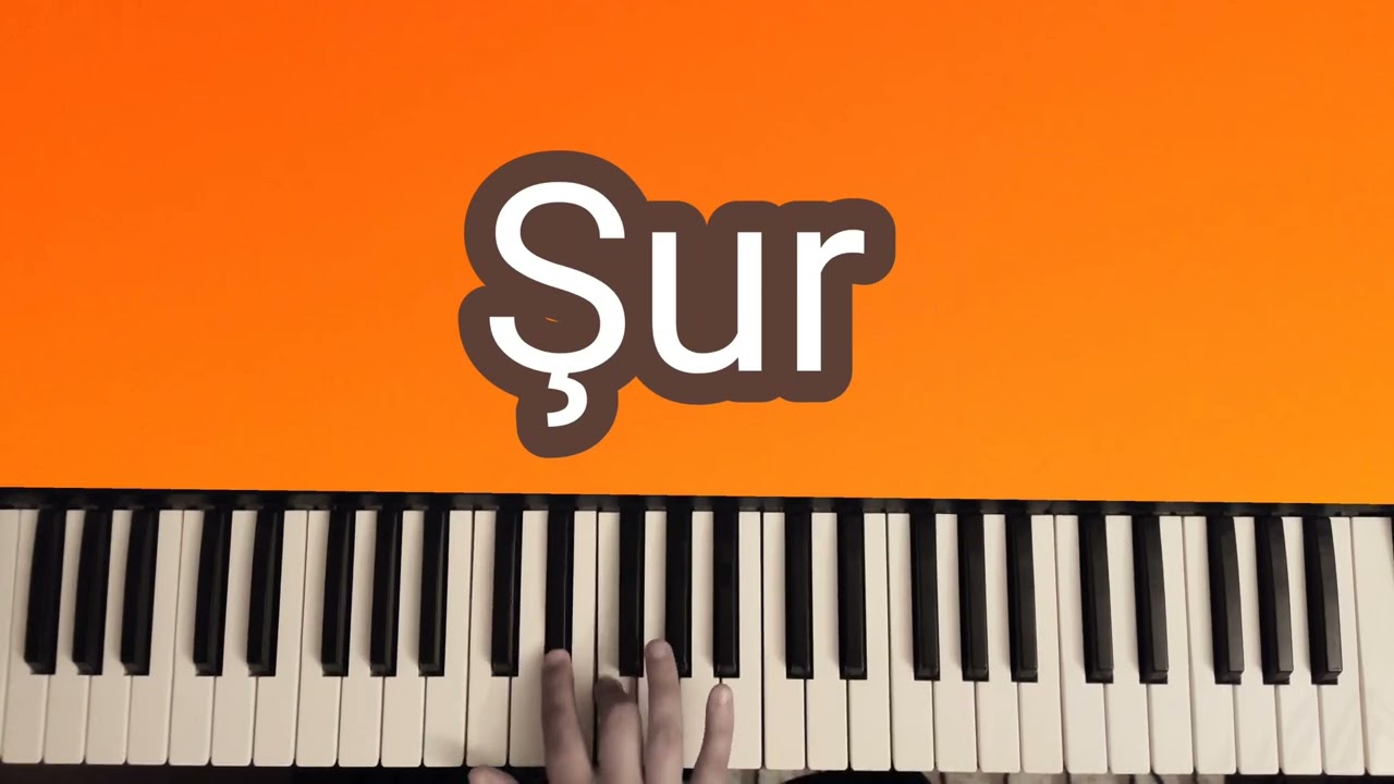 Şur muğam Şur ladı - Piano dersleri