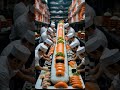 Mega Sushi Boat Restaurant #foodviralshorts #youtubeshorts #viralfoodvideos