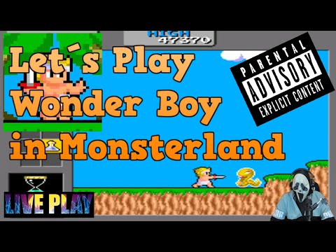 Wonder Boy In Monster Land ARCADE 1987