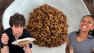 Mushroom Risotto | Risotto ai Funghi | Bonus Italian pronunciation masterclass screenshot 5