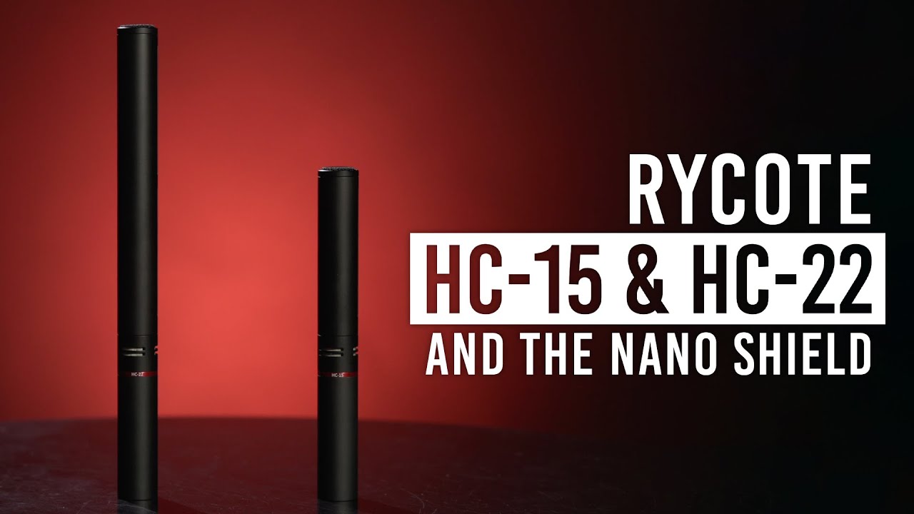 Rycote HC-22 ショットガンマイク ブラックケース付き 17日まで]Nigi