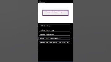 CSS Border