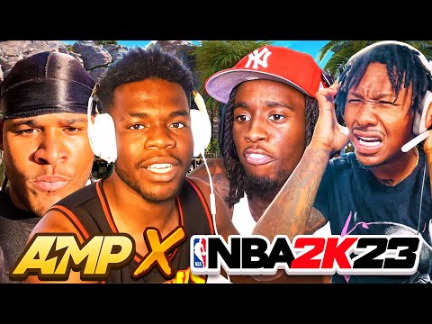 Duke Dennis & AMP Plays NBA 2K23 For The First Time Together!