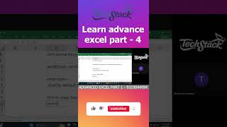 Free Advanced Excel Course 🚀 Part 4 | सीखो और Job पाओ 💼 #shorts #exceltips