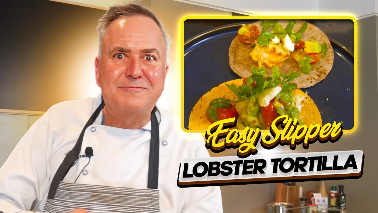Unbelievable Taste! 🤩 Easy Tortilla Recipe with Slipper Lobster (Moreton Bay Bugs) 🦞🌮